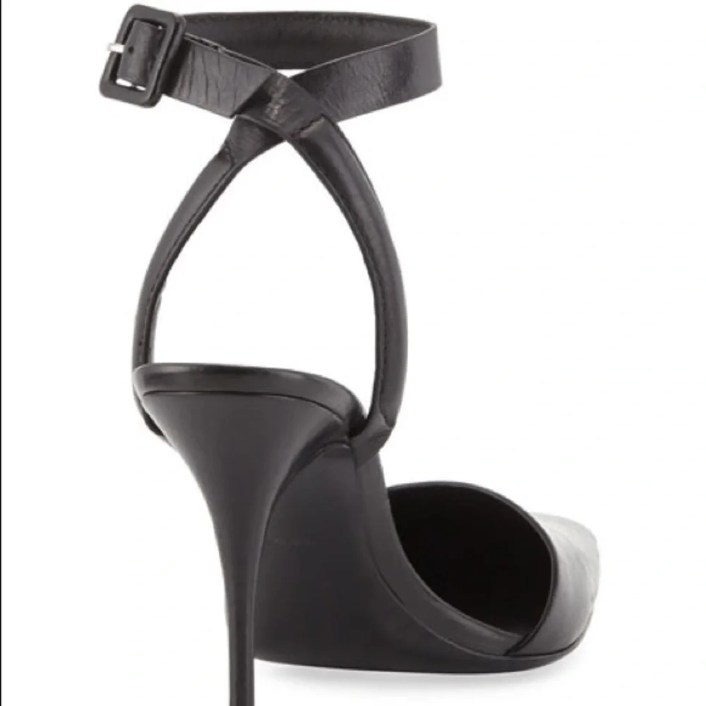 Alexander Wang Lovisa Leather d’Orsay Pumps - Picture 3 of 16